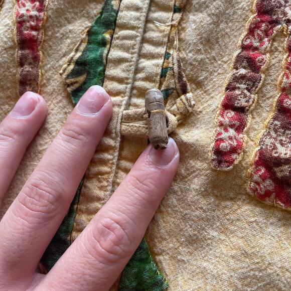 Vintage Tropical Patchwork Safari Animals Crewneck - Picture 7 of 8